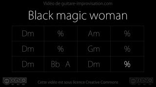 Black magic woman (Fleetwood Mac) : Backing Track Resimi