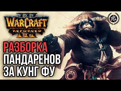 Видео: РАЗБОРКА ПАНДАРЕНОВ ЗА КУНГ ФУ: Warcraft 3 Reforged