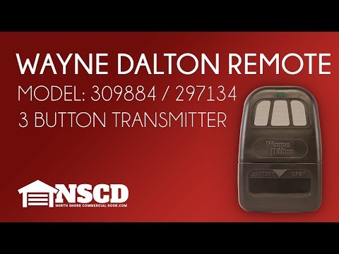 Wayne Dalton 303Mhz 309884 297134 Garage Door Opener Remote Control Transmitter