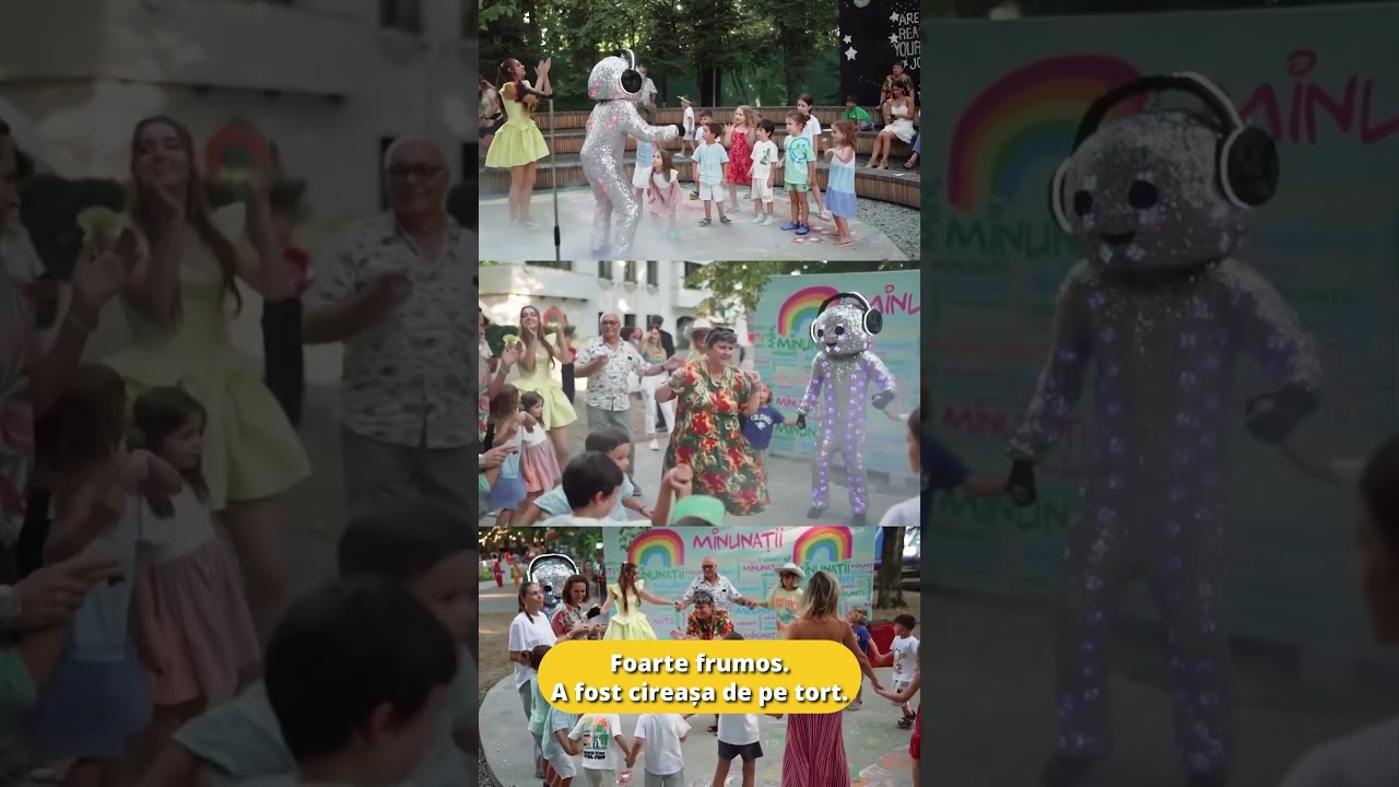 Magie și distracție pentru familia lui Lili Sandu alături de MINUNAȚII și Verdini! ✨