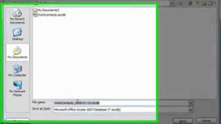 6 Backup a Database in Access 2007
