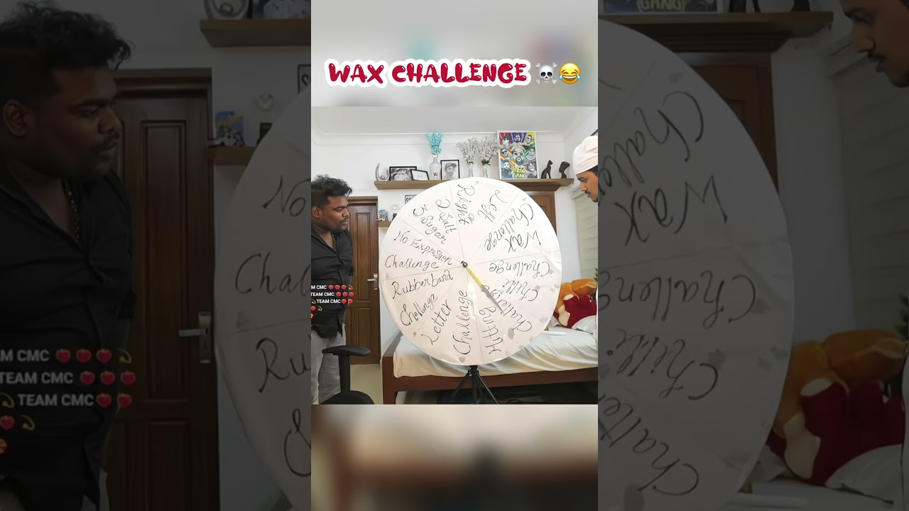 WAX CHALLENGE ☠️🤣JASI&RAMBOO 