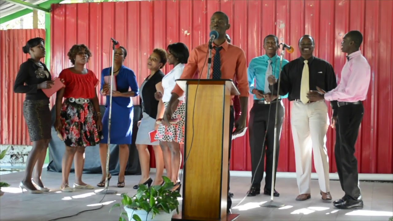 Sunday Church Service in Port-au-Prince, Haiti