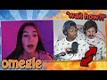 Scaring People on Omegle... but we INSTA SWAP (FREAKOUT)