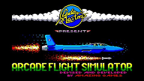 Arcade Flight Simulator Review for the Amstrad CPC by John Gage