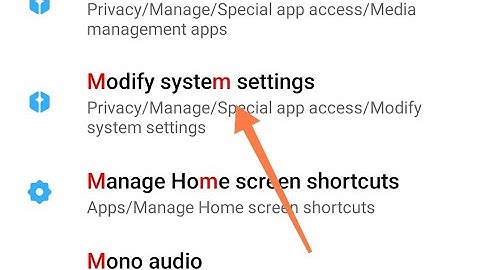 How to check modify system settings in redmi note 7, modify system settings