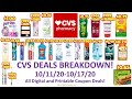 CVS Deals Breakdown 10/11/20-10/17/20! Glitches! $16 MM Eucerin! All Digital and Printable Deals!