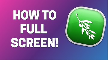 How To FULL SCREEN Video in Olive Video Editor