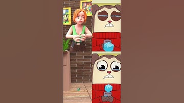 When You Drop An Ice Cube on The floor 🤧🥲 || #cartoon #shortsfeed #roblox