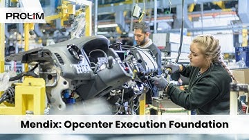 Mendix Opcenter Execution Foundation Personalization - PROLIM