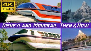 Round-trip on Disneyland Monorail THEN & NOW 1991/2021 (4k)