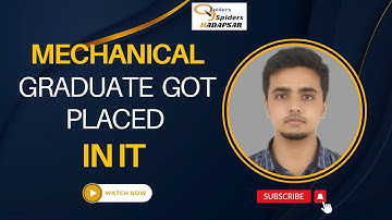Non IT student got placed in IT | as a Associate Software Engineer | JSpiders Hadapsar...