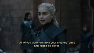 Daenerys's Speech / Game of Thrones 8x06