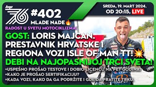 Lap 76 402 Isle of Man TT Loris Majcan predstavnik Hrvatske i regiona debituje na najopasnijoj trci!