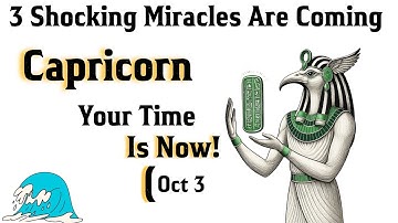 Capricorn ♑ October 3, 2025 – 6 Shocking GOOD NEWS That Will Change EVERYTHING💥