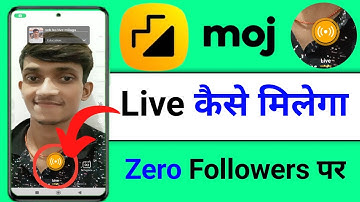 How to go live in moj app // Moj app par live kaise milta hai 2023