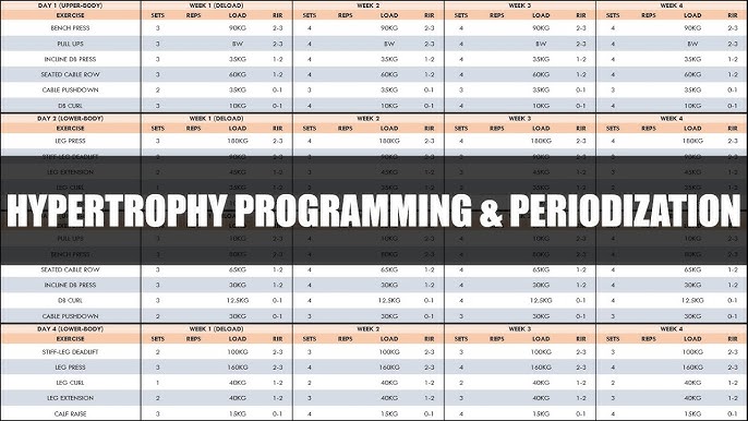 Complete Strength Training Programming & Periodization