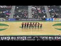 Mercer island drill team military routine at state 2023