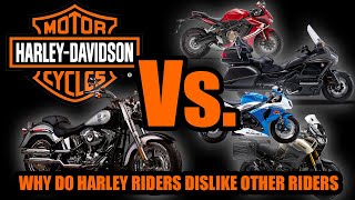 Why do Harley riders dislike all other riders #harleydavidson #cruiser #motorcycle #question