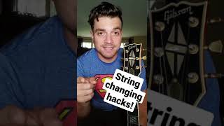 String changing hacks- Guitar shorts