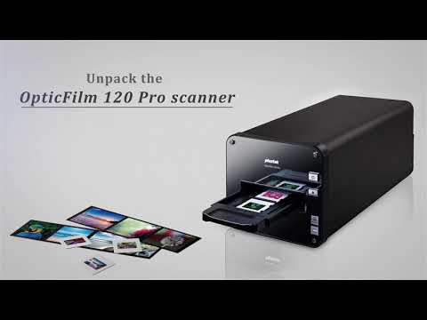 Unboxing Plustek OpticFilm 120 Pro