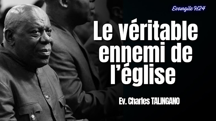 QUEL EST LE VÉRITABLE ENNEMI DE L’ÉGLISE/ CHARLES TALINGANO #predicationchretienne #charlestalingano