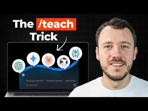 How To Learn ANYTHING With AI Using the /teach Skill
