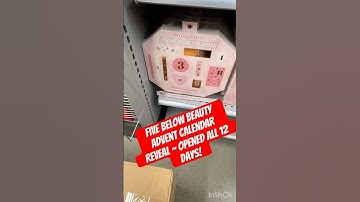 Five Below Beauty Advent Calendar Reveal ~ Opened All 12 Days! @fivebelow #12daysofbeauty