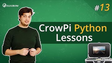 CrowPi Python Lesson 13：Controlling servos motors using the servo interfaces