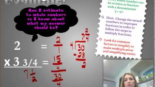 Lesson 11-6 Multiplying Mixed Numbers