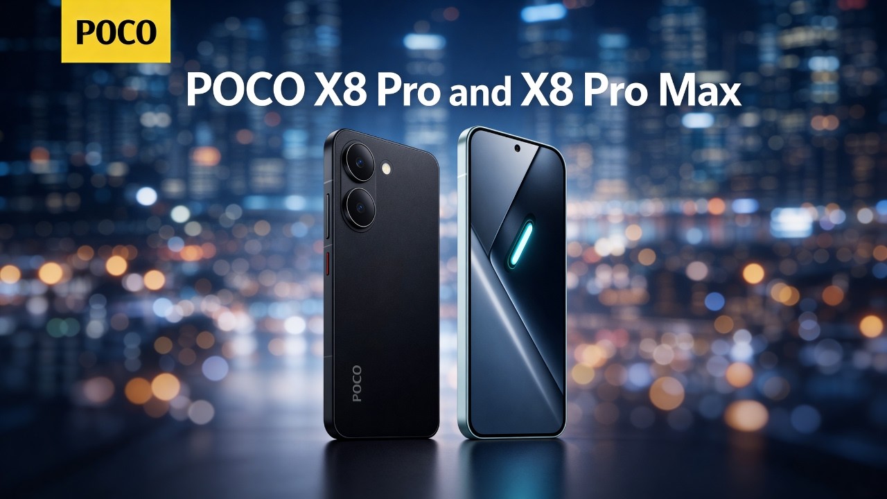 Утечка информации о ценах, характеристиках и дизайне POCO X8 Pro и X8 Pro Max.