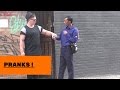 holding strangers hands in public prank