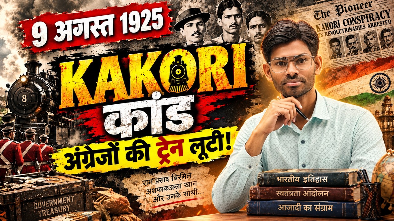 9 अगस्त 1925 की वो रात! | Kakori Train Robbery की पूरी कहानी | Indian History