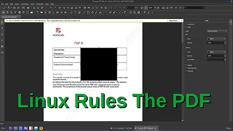 Editing PDF with Linux Apps