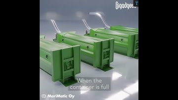 Automatic Waste Collection System|By Underground Tunnels|#shorts