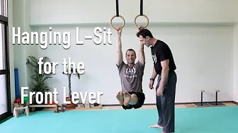 Hanging L-Sit for the Front Lever