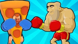 Мировой РЕКОРД по БОКСУ в прикольной веселой   игре PunchHead