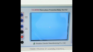 VS-JB series | 3 & 6 Phase Secondary Injection Tester Universal Protection Relay Test Kit Set