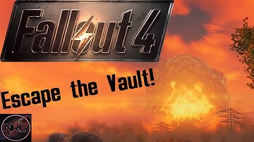 Lets play fallout 4 pt.1 Escape the vault!