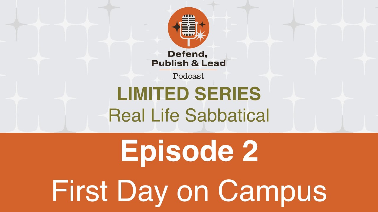 Defend publish lead limited podcast series real life sabbatical