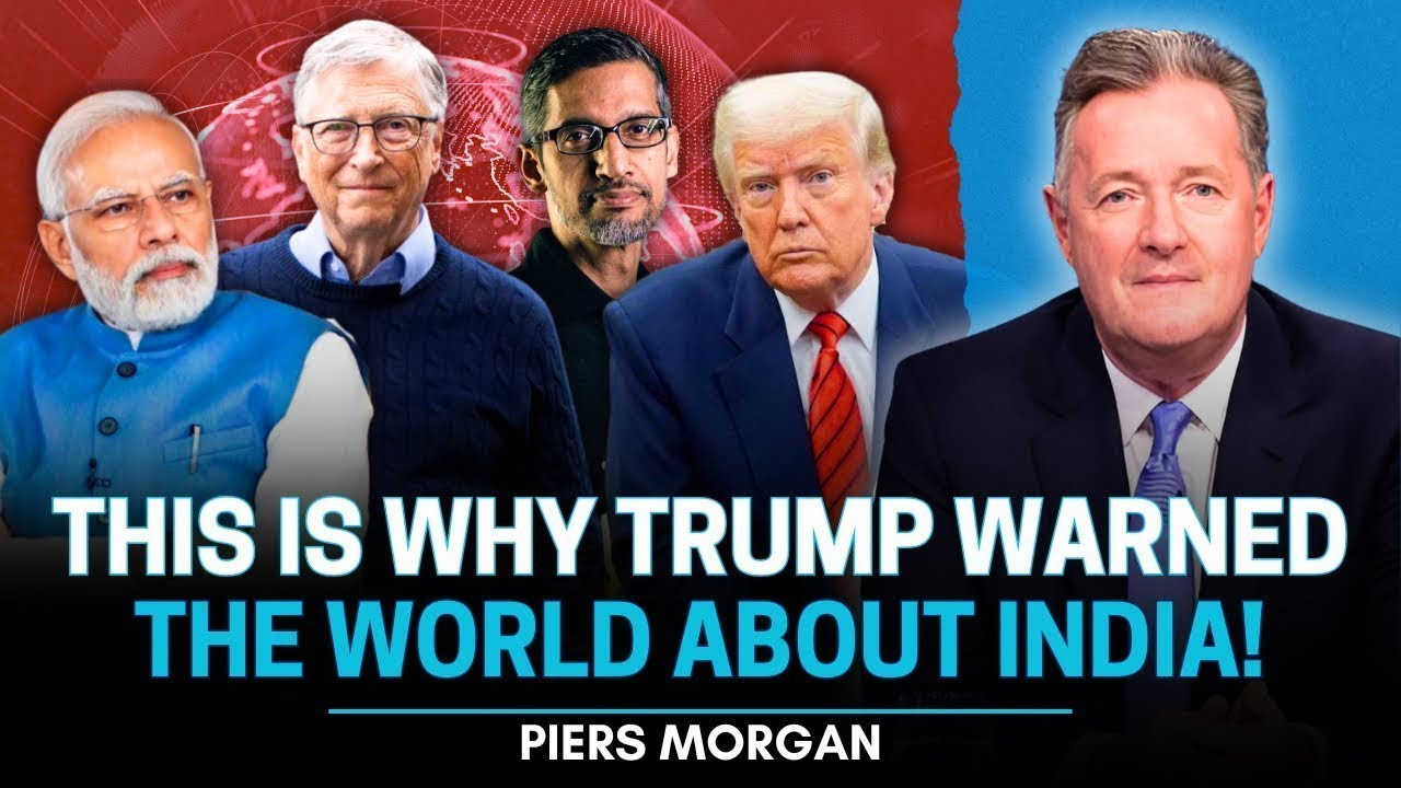 Why Trump Fears Indians The Real Reason Behind His Warning to Google and Microsoft : PIERS MORGAN