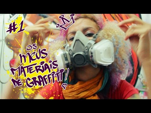 Meus materiais de graffiti - #1 Crica Monteiro