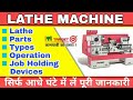Lathe Machine | Parts | Function | Operation | Tool | Job Holding Device | ITITARGET