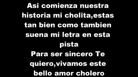 Amor cholero  tren lokote letra