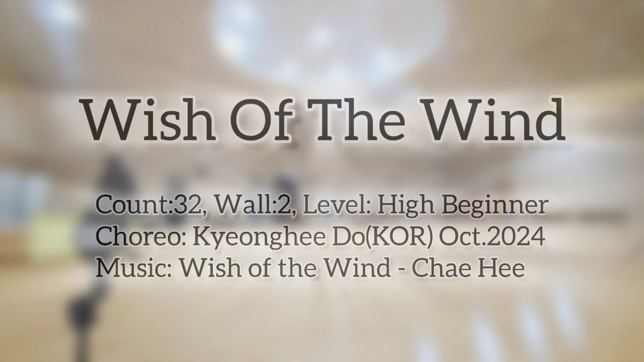 Wish of the Wind(바람의 소원)-Chae Hee(채희)🎶 라인댄스 | 초급라인댄스 | 도쌤❤️ Wish of the Wind(바람의 소원)-Chae Hee(채희)🎶 라인댄스 | 초급라인댄스 | 도쌤❤️