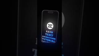 Capcut Rays Text Animation Tutorial 📈🔥🤫