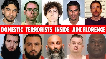 15 MOST DANGEROUS Domestic Terrorists in ADX Florence | U.S. Supermax Prison