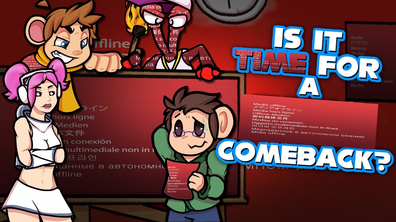 The Sega Revival Video but the Media is Offline