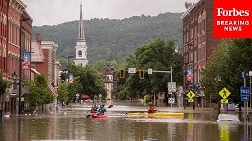 Gov. Phil Scott Delivers An Update On Flooding In Vermont