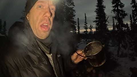 3 Days in Arctic Survival Shelter - Solo Bushcraft Camping & Blacksmithing.
